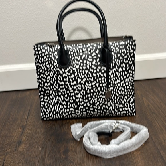 Mercer Leopard Leather Tote Bag - Picture 6 of 8